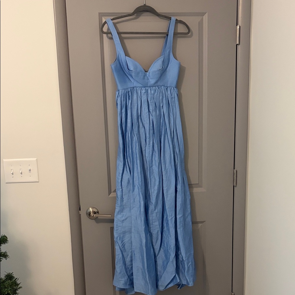 Acler Light Blue Maxi Dress